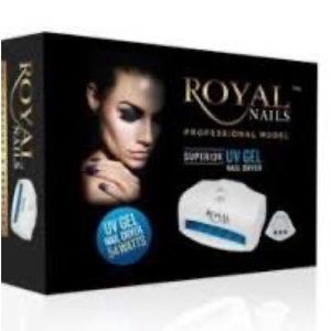 54 WATT ROYAL NAILS PROFESSIONAL UV LIGHT GEL AND ACRILIC NAIL DRYER & CURING
